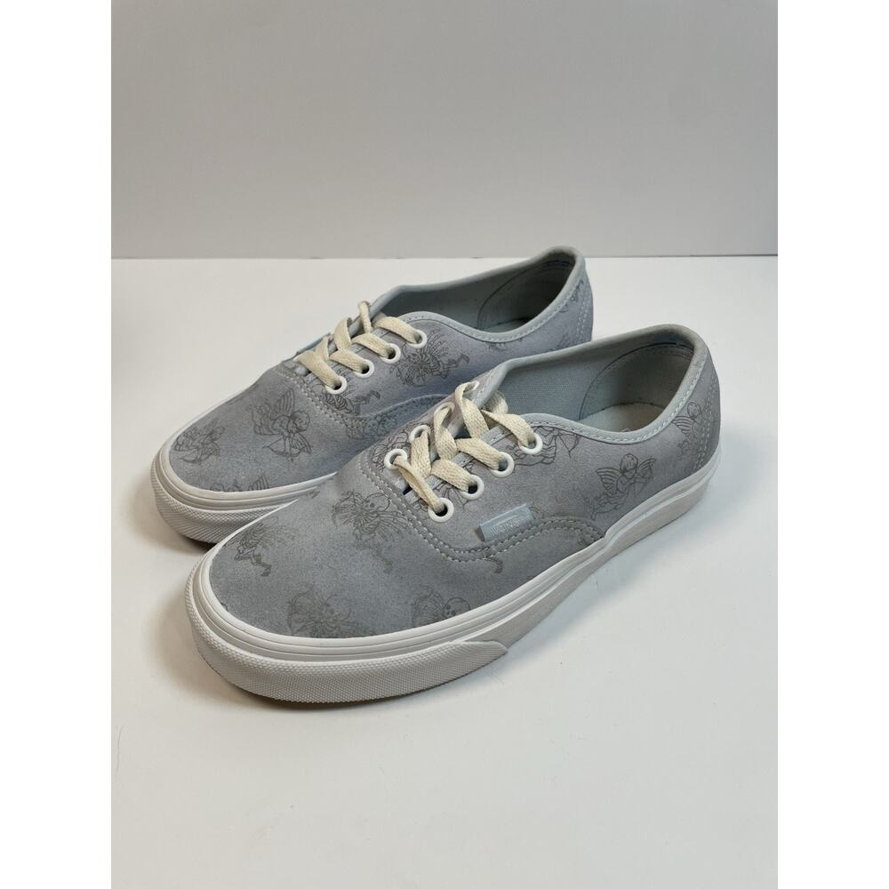 Vans “Love You To Death” Blue Suede Cupid And Skull - Unisex Men 5.5, Women 7